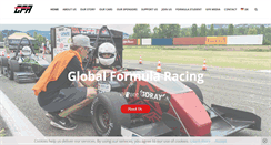 Desktop Screenshot of global-formula-racing.com